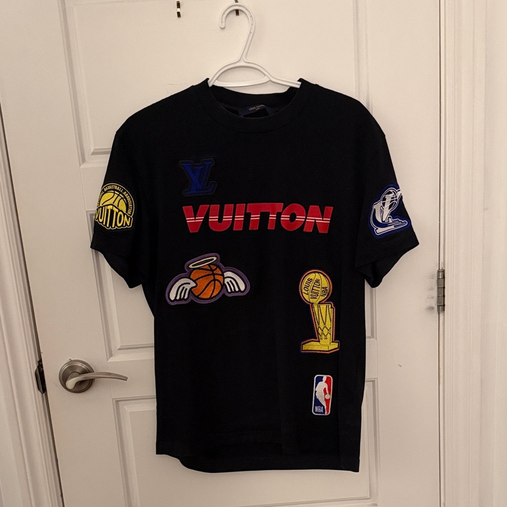 Louis Vuitton + NBA T-shirt worn twice